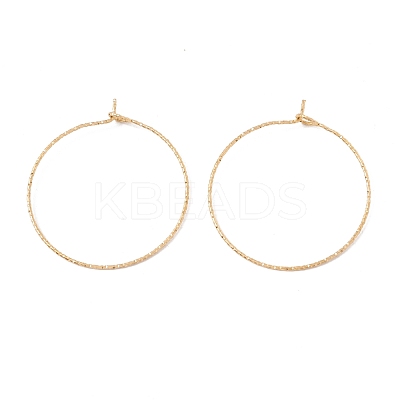 Ion Plating(IP) 316 Surgical Stainless Steel Hoop Earrings Findings STAS-D183-02G-03-1