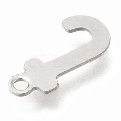 Non-Tarnish 201 Stainless Steel Charms STAS-C021-06P-J-1