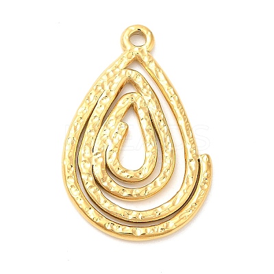 Ion Plating(IP) 304 Stainless Steel Pendants STAS-D084-11G-1