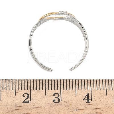 304 Stainless Steel Cuff Open Rings RJEW-Z121-02GP-04-1