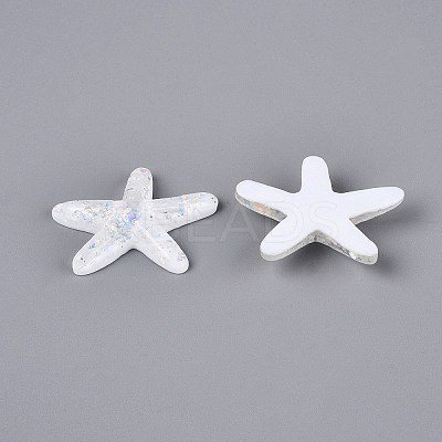 Transparent Resin Cabochons CRES-ZX003-01B-1