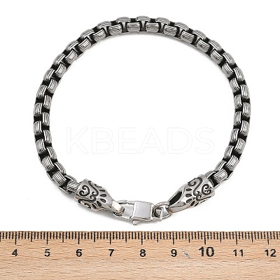 316 Surgical Stainless Steel Link Bracelets BJEW-C125-14-1
