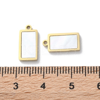 Ion Plating(IP) 304 Stainless Steel Charms STAS-Z099-02G-03-1
