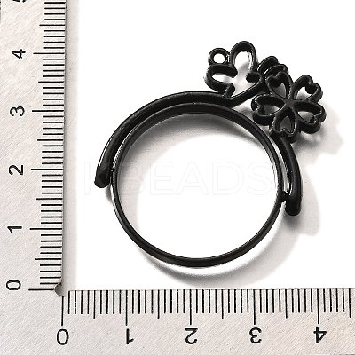 Alloy Open Back Bezel Pendants PALLOY-I223-16EB-1