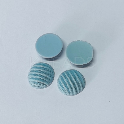 Opaque Resin Cabochons CRES-CJC0001-18-1