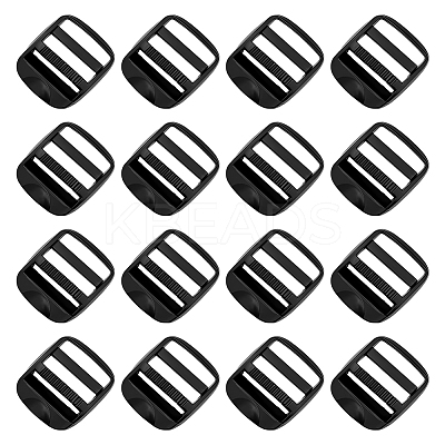 Zinc Alloy Ladder Lock Slider Buckles FIND-WH0366-012EB-1