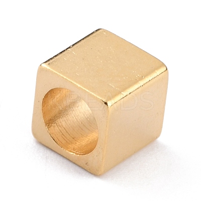 Brass Spacer Beads KK-O133-209E-G-1
