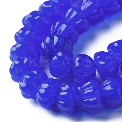 Handmade Lampwork Beads Strands LAMP-T017-06E-1