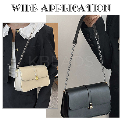 5Pcs 5 Colors Imitation Leather Bag Straps FIND-WR0010-20-1