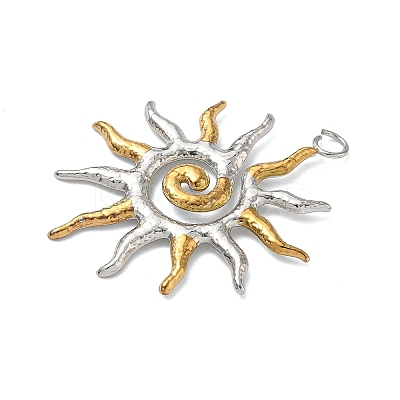304 Stainless Steel Pendants LS-STAS-I357-01GP-1