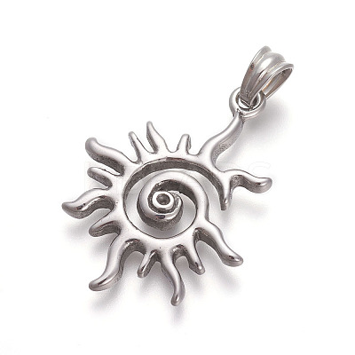 304 Stainless Steel Pendants LS-STAS-O117-72AS-1