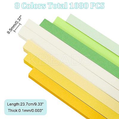 2 Bags 2 Styles Luminous Lucky Star Origami Paper DIY-WR0004-14A-1