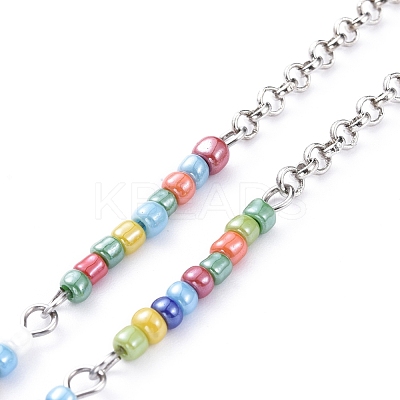 Eyeglasses Chains AJEW-EH00060-01-1