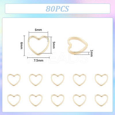 Brass Linking Rings KK-UN0002-96B-1