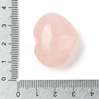 Natural Rose Quartz Love Heart Stone G-I367-03L-1