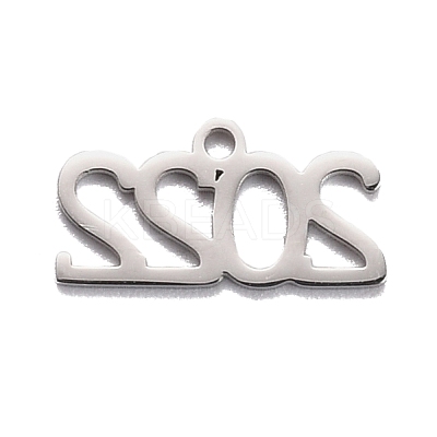 Non-Tarnish 304 Stainless Steel Pendants LS-STAS-C032-12P-1