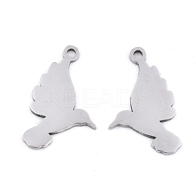Non-Tarnish 201 Stainless Steel Pendants LS-STAS-S081-028-1