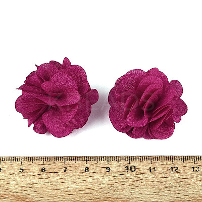 Polyester Fabric Flowers FIND-ZX004-11-11-1