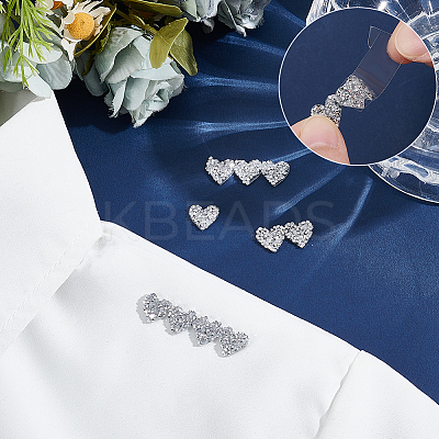 20Pcs 4 Styles Hotfix Resin Rhinestone DIY-GA0008-88B-1