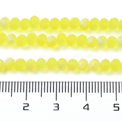 Transparent Glass Beads Strands EGLA-A034-T4mm-MB29-1