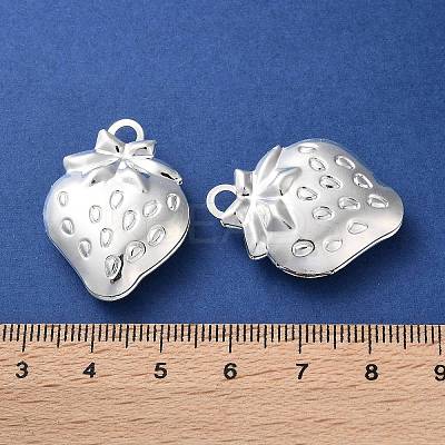 Rack Plating Iron Locket Pendants KK-F090-05S-1