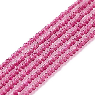 Transparent Glass Beads Strands X-GLAA-C019-01A-05-1