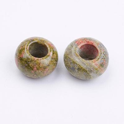 Natural Unakite Beads G-K216-01A-1