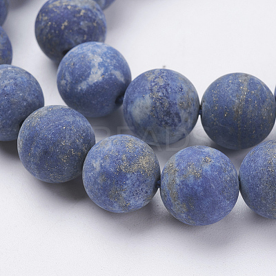 Natural Lapis Lazuli Beads Strands LS-G-J376-52-10mm-1