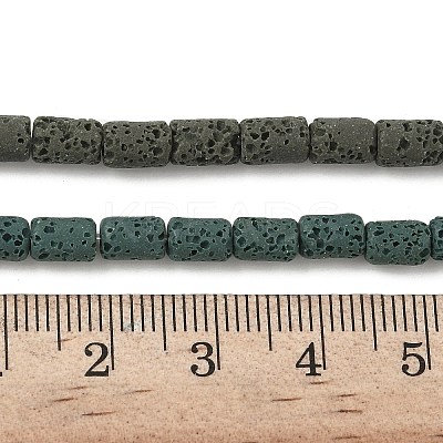 Handmade Porcelain Imitation Lava Rock Beads Strands PORC-P032-04M-1