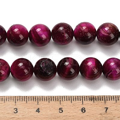 Natural Tiger Eye Beads Strands LS-G-F591-18-10mm-02-1