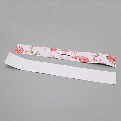 Handmade Soap Paper Tapes DIY-WH0221-82C-1