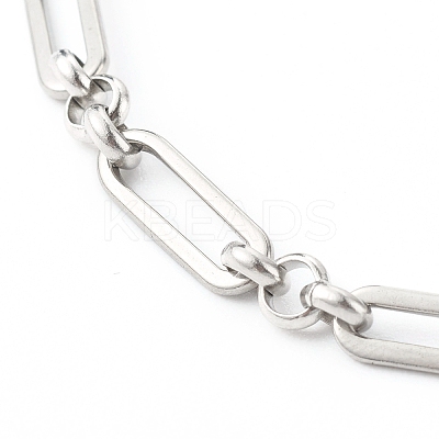 Non-Tarnish 304 Stainless Steel Figaro Chain Bracelets LS-X-BJEW-JB06446-1