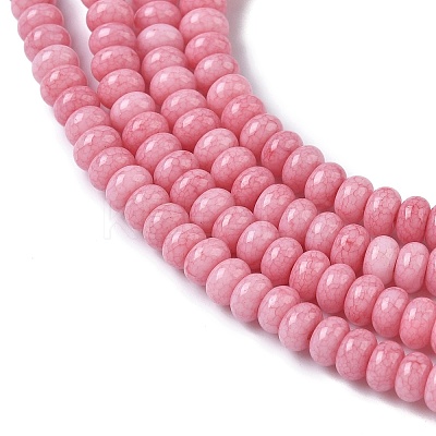 Ombre Effect Dyed Glass Beads Strands X-GLAA-C043-01G-1