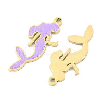 Ion Plating(IP) 304 Stainless Steel Charms STAS-N103-194G-07-1