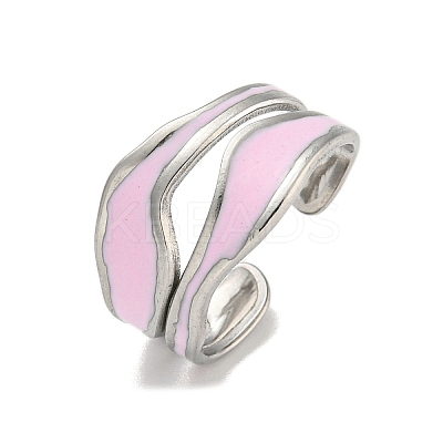 304 Stainless Steel Finger Ring RJEW-C077-02P-1