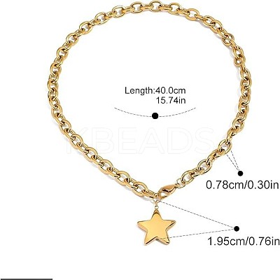 304 Stainless Steel Pendant Necklaces FS-WG3FEE6-01-1