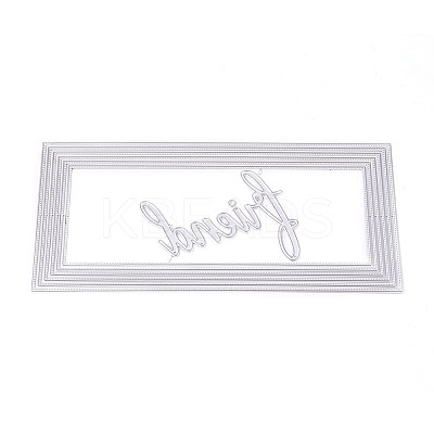 Carbon Steel Cutting Dies Stencils DIY-K015-12-1