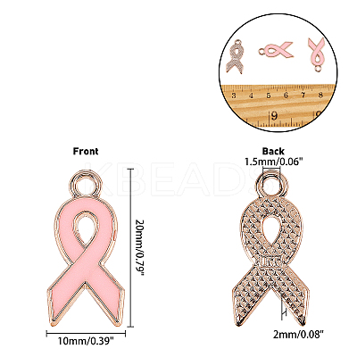 Plastic Enamel Pendants KY-CA0001-04-1