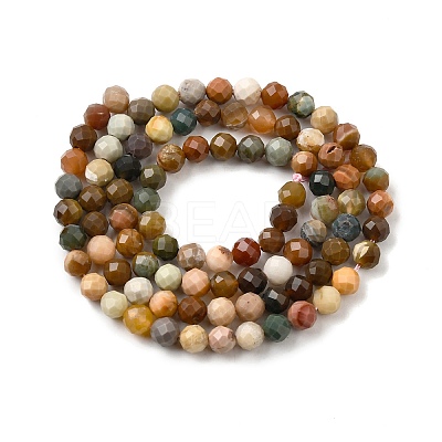 Natural Agate Beads Strands X-G-G991-A03-A-01A-1