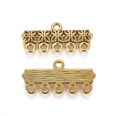 Tibetan Style Alloy Chandelier Components Links X-GLF0753Y-1
