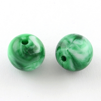 Opaque Acrylic Beads SACR-R853-6mm-212-1