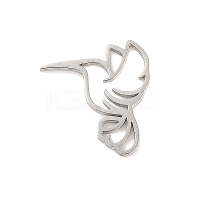 Non-Tarnish 304 Stainless Steel Open Back Bezel Pendants LS-STAS-Z069-06P-1