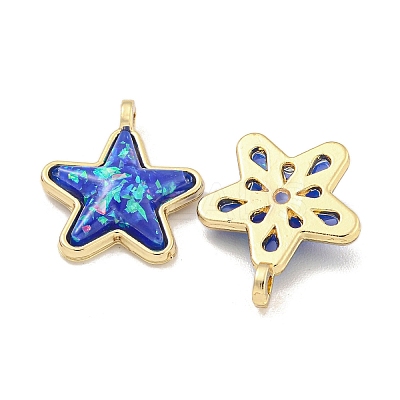 Translucent Resin Pendants KK-M291-24D-1