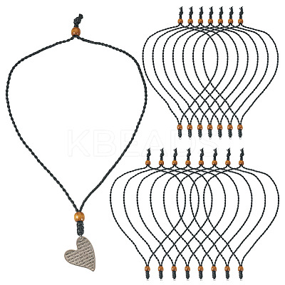 Adjustable Waxed Polyester Cord Necklace Making NJEW-TAC0030-1