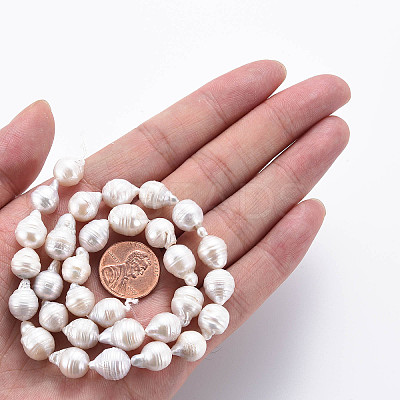 Natural Keshi Pearl Beads Strands LS-PEAR-S020-F08-1