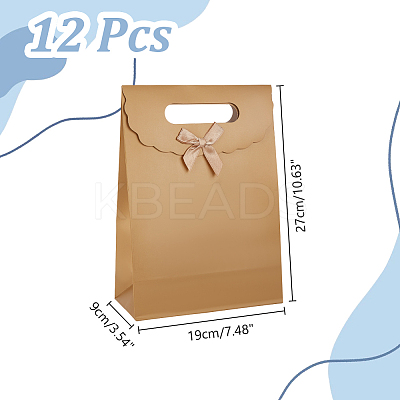 Rectangle Paper Gift Bags CARB-WH0017-14B-02-1