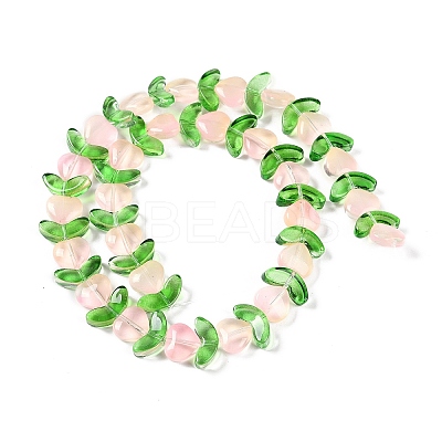 Transparent Glass Beads Strands GLAA-B021-04D-1