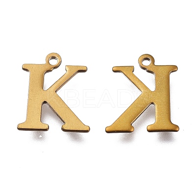 PVD Vacuum Plating  304 Stainless Steel Charms STAS-H112-K-AB-1