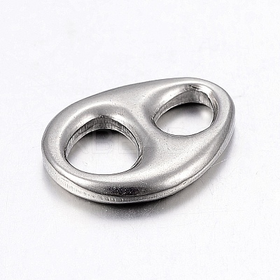 Non-Tarnish 304 Stainless Steel Links connectors LS-X-STAS-G172-64P-1
