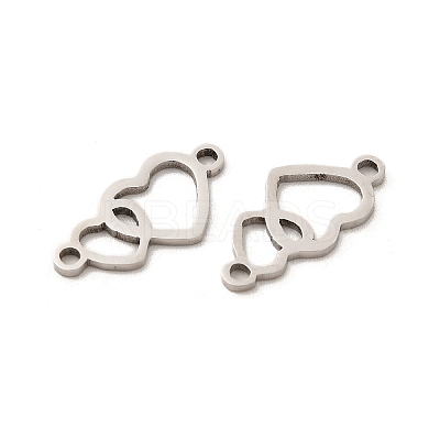 Non-Tarnish 201 Stainless Steel Connector Charms STAS-K251-083P-1